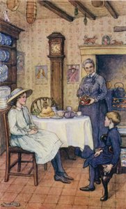 Scene fra The Slowcoach, af Edward Verrall Lucas